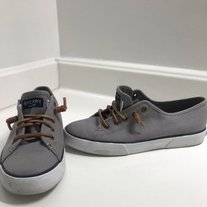 Gray Sperry Slip-on Sneakers